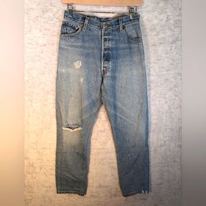 Re/Done Levi's straight leg -waist measures 27